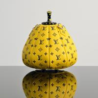 Louis Vuitton x Yayoi Kusama Pumpkin Monogram Bag - Sold for $24,320 on 11-04-2023 (Lot 635).jpg